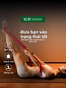 Dây Kéo Dãn Yoga Không Co Giãn