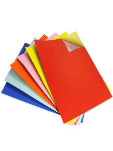 Colorful A4 Label Printing Paper Self Adhesive Sticker Paper Office Supplies Handwritten Paper Cutting Multi Grids Business Needs