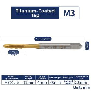 DIYUE | Spiral Tipped Screw Tap