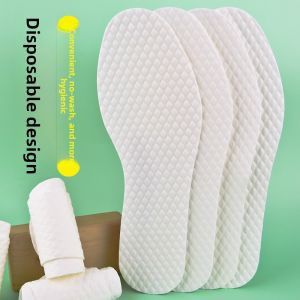 JIFANPAUL | 50 Pairs Absorbent Anti-Odor Breathable Thin Slip-Resistant Soft Comfortable Shoe Insoles
