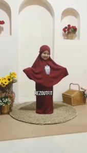 MUKENA AISYAH KIDS / MUKENA ANAK