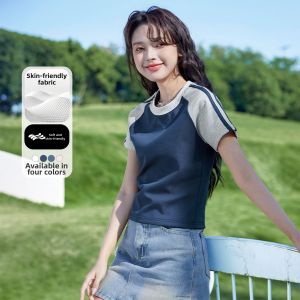BALENO | Color-block Striped T-shirt Spring/Summer Style