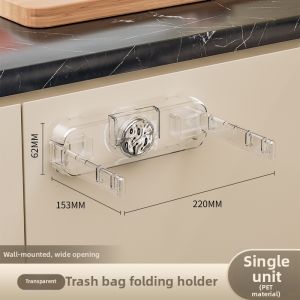 MEIJIAN | Folding Wall-mounted Trash Bag Holder