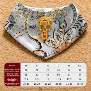 VOA | Festive Chinese Style Red Pet Scarf