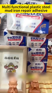 Plastic Steel Clay Iron Repair Adhesive Welding High Strength Metal Glue Quick-Drying Waterproof Leak Repair Crack Casting Glue