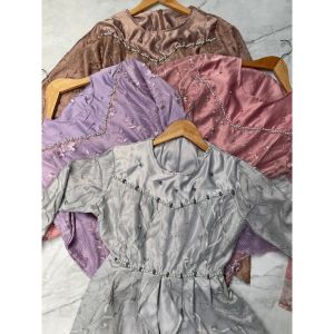 Atasan Kebaya Mahala / Zefania/ New Latifa/ Damara Tulle Payet Cantik Brokat Wisuda