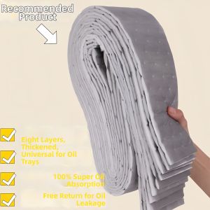 Thick Silver-gray Grease Absorbing Paper