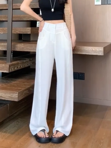 MANMI | Stylish White Slim Fit Palazzo Pants