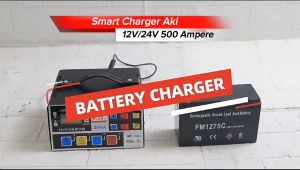 Charger Aki 12V-24V 20A 500A Mobil dan Motor LCD Indicator with Intelligent Chip/ Cas Aki Digital/ Power Bank Charger Aki 500A with LCD Display/ Charge Aki Portable Otomatis Truk Van Truck
