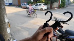 Dây chun dây ràng buộc hàng chuyên dùng chất lượng cao 2 móc đầu dài 1.5m