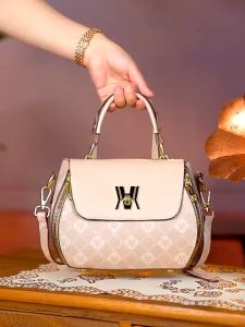 Túi đeo vai đeo chéo sức chứa lớn hoạ tiết đơn giản thanh lịch thời trang 2024