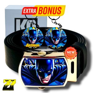 Sabuk/Ikat pinggang anak TK SD Batman 01 bahan berkualitas.Trendi dan kekinian untuk fashion.