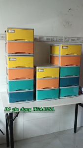 Tủ Nhựa Mini Hino 2 Tầng 3 Tầng 4 Tầng 5 Tầng (Ngăn Kéo Nhiều Màu)- Màu Đẹp Gọn Gàng Tiện Dụng- Đồ Gia Dụng Hoacosa.