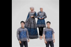 Batik Couple Keluarga Bapak Ibu Set Ayah Anak Pasangan Seragam Katun M L XL XXL Jumbo Godong Gedang