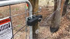 DC 12-24V Universal Automatic Electric Gate Lock Security Safety Lock for Swing Gate Opener & Gate Operator System