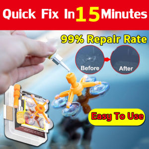 【Significant Effect】gam cermin kereta retak windscreen repair kit glass repair liquid windshield repair kit 玻璃修复液 repair glass crack gam cermin depan kereta