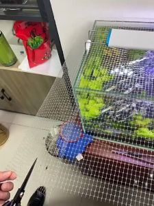 Dụng Cụ Giăng Chống Cá Nhảy Ra Ngoài Hiệu Quả Lưới Chống Cá Nhảy 2 Mẫu Kích Thước Kèm Kẹp Cố Định Lưới