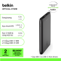 Pin sạc dự phòng Polymer Pocket Power 10,000 mAh, Sạc nhanh 18w PD, cáp đi kèm C-C Belkin - Hàng chính hãng cao cấp - Bảo hành 2 năm đổi mới. 