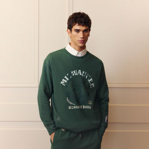 Jack Jones | Autumn NBA Collab Full Cotton Loose Round Neck Sweatshirt
