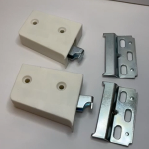Cabinet Suspension SISTEMA - R013 | Wall-Mounted Cabinet Hanger (ABS White)