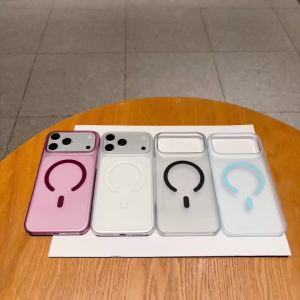szhaiyu | Ultra Thin Frameless Phone Case for IPhone 18 17 Pro Max Air 13 14 15 16 17 18 Pro for Magsefa Magnetic Matte Protection Cover
