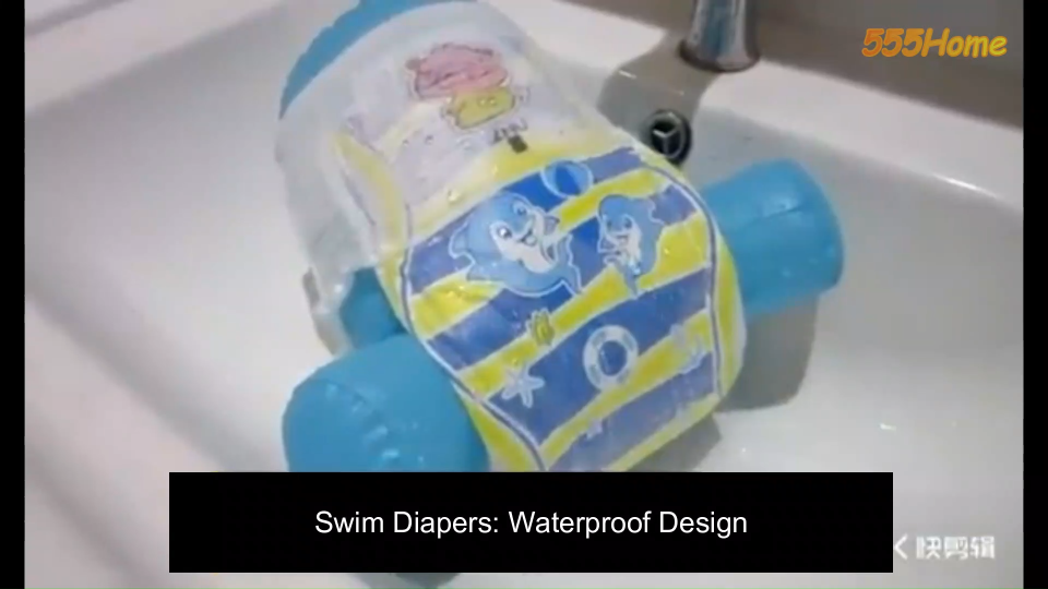 [SG Seller] Disposable Baby Swimming Diapers Trunk / 5 Packets / Infant Swim Diaper Pants / Cloth Waterproof