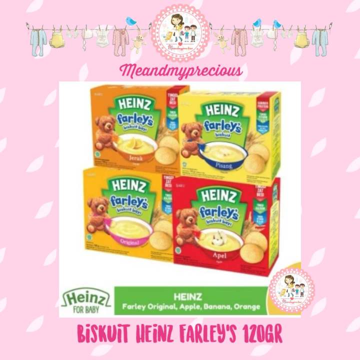 MMP Heinz Farleys Biskuit bayi 120gr Heinz Farley Biskuit