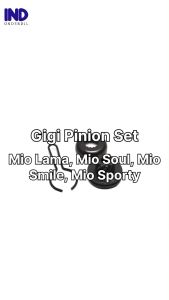 Gigi Pinion Set Mio Lama Smile Soul Sporty Gear Kick Starter-Stater Assy Comp Kick Driven