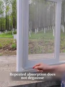 LEME Adjustable DIY Magnetic Window Screen Anti-Mosquito Magnetic Mesh Full Frame Magnetic Strip