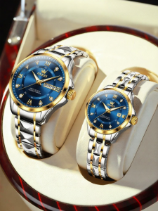 OLEVS | Couples Watch Waterproof 1 Pair