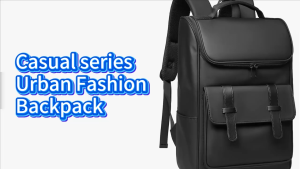 MITSOSA Backpack Large Capacity Men Business Laptop Bag Travel Korean16 inch Backpack PU Leather