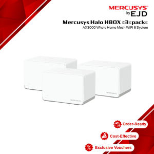 Mercusys Halo H80X AX3000 Whole Home Mesh WiFi 6 System | Mercusys by EJD
