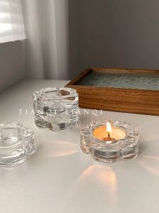 ที่วางเทียน ฐานเทียนรูปดอกไม้ No. 3577MKK (ที่วางเทียน ฐานเทียน ดอกไม้)