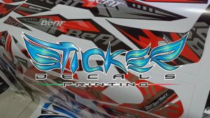 HondaClick V3 CBT Sticker Stock Decals