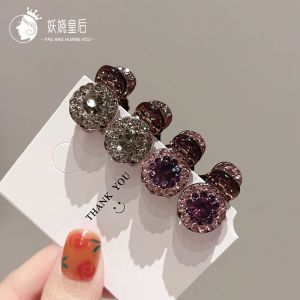 Mini Princess Hair Clips Womens Bangs Side Ponytail Holder Vintage Court Style Sassygirl Brand Fashion Hair Accessories