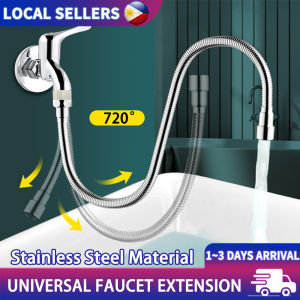 Flexible Stainless Faucet Extension Hose Kitchen Universal Braided Stainless Steel Water Hose Kitchen Bathroom