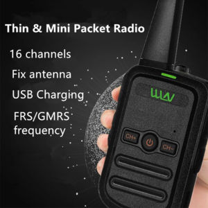 Easygoing  100%Ori HT WLN-C51 Handy Talky Sipil Daya Tinggi Mini Wln Two-Way Radio Walkie Talkie 2 unit