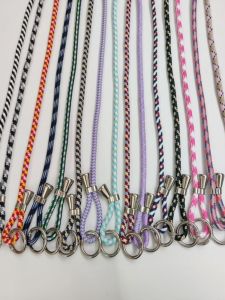 Adjustable Length Nylon Weaving Rope Crossbody Bag Strap Phone Anti-Loss Long Lanyard Universal for Womens Shoulder Bag