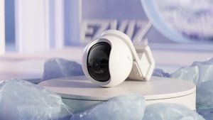 Camera WiFi EZVIZ CB8 Pin Sạc Độ Phân Giải 3MP 2K Không Dây Quay Quét 360 Độ Đàm Thoại 2 Chiều Có Màu Ban Đêm Báo Động Còi Đèn - Lazmall