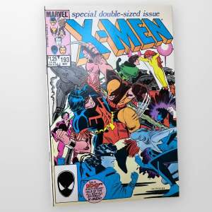 Uncanny X-Men 193  X-Men Published May 1985 by Marvel Comic Book  1st appearance of Firestar  Story by Chris Claremont. Art by John Romita Jr. and Dan Green