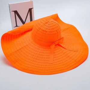 Mũ Che Nắng Đi Biển Mùa Hè Có Viền Rộng Gấp Gọn Mũ Đi Biển Chống Tia UV Cho Nữ Mũ Đi Biển Chống Nắng Hình Tròn