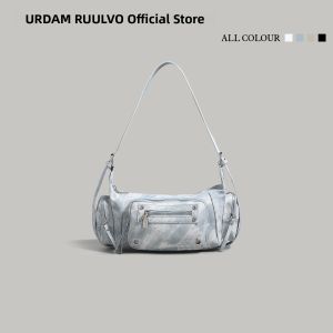 URCDN RDALVO | Design Multifunctional Moto Rivet Crossbody Shoulder Bag