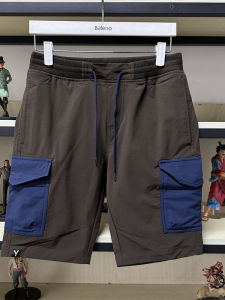 Baleno Mens Quick Dry Fabric Shorts Pure Color Trendy Youth Straight Leg Casual Pants Summer New Arrival Basic Mass Market