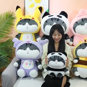 25/40cm ตุ๊กตาแมวอ้วน ตุ๊กตาแมว My Royal Wan ตุ๊กตาตัวใหญ่