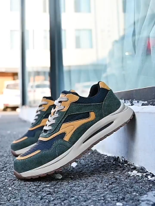 SEPATU SAFETY IMPORT ANTI PAKU UJUNG BESI SPORTY SAFETY SHOES Sepatu Kerja Sporty Breathable Upper Mesh Dan Protective Steel Toe Cap - Lazada