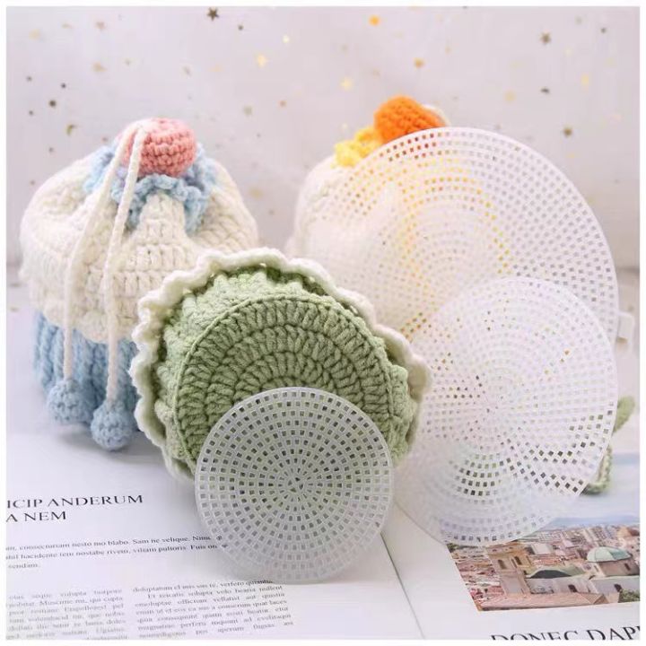 round Mesh Board Crochet Cake Bag Pineapple Base DIY Handmade Accessories Home Fabric Crafts from China Made by Pasture