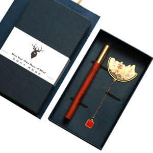 A Panorama of Rivers and Mountains Metal Cultural and Creative Bookmark Forbidden City Chinese Fad Famous Painting Classical School Traditional Chinese Painting Souvenir Creative Gift