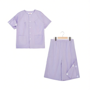 JINLANTING | Easy to Wear 100 Percent Cotton Patient Pajamas