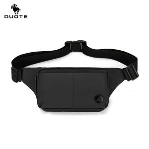 AUOTE Men’s Chest Bag Fitness Bag Fashion Shoulder Bag Waist Bag Lightweight Crossbody Bag Sports Bag Waterproof Wear Resistance Durable Bag Street Bag Casual Bag Travel Bag Phone Pouch