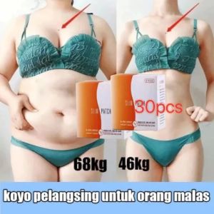 【30pcs】Slimming Patch Herbal Cina Koyo Pelangsing Diet Penurunan Berat Badan / Koyo Pembakar Lemak Ampuh Pelangsing Tubuh Solusi Tubuh Ideal / Hot Slimming Paster Ampuh Membakar Lemak Dengan Cepat Di Badan